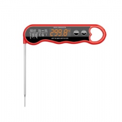 Rechargeable portable outdoor digital thermometer
